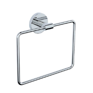 Picture of Towel Ring Square with Round Flange - Chrome