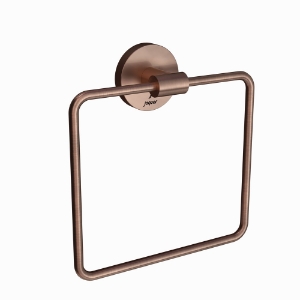 Picture of Towel Ring Square with Round Flange - Antique Copper