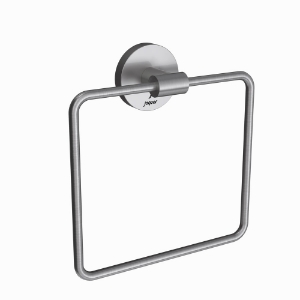 Picture of Towel Ring Square with Round Flange - Stainless Steel