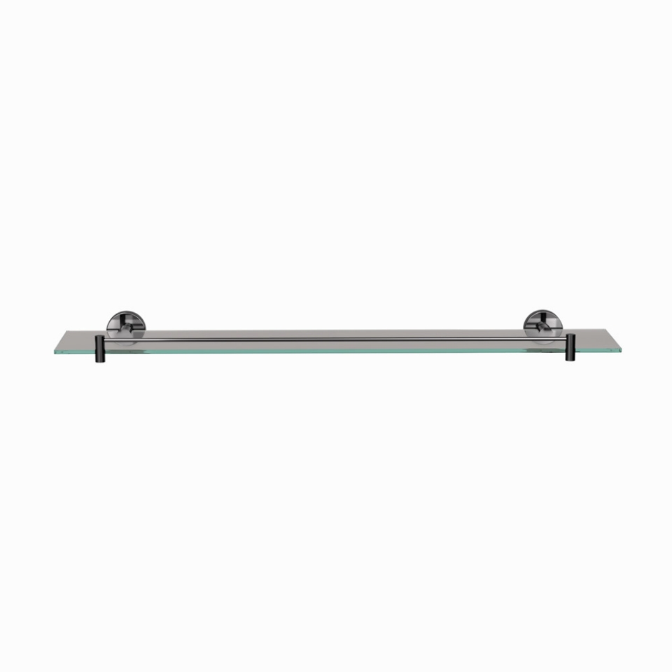 Picture of Glass Shelf 600mm Long - Black Chrome