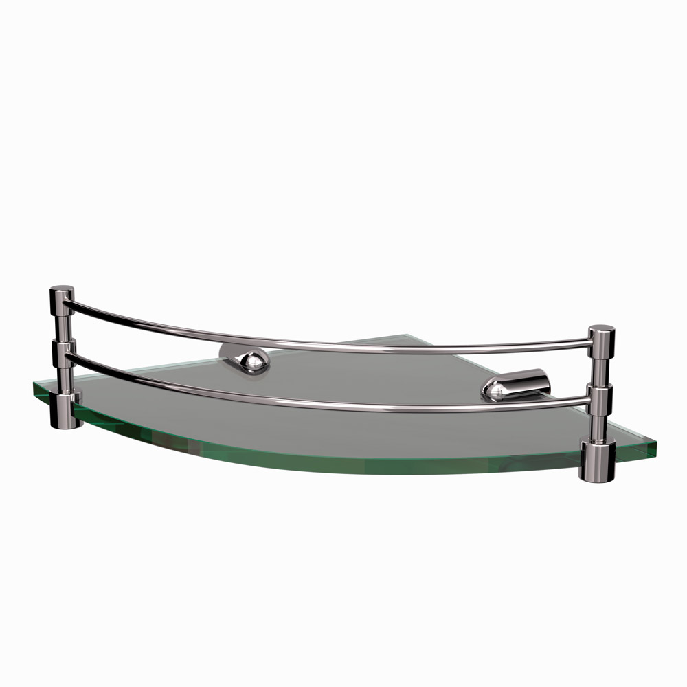 Continental Corner Glass Shelf for Shower Area / Bathroom | JAQUAR