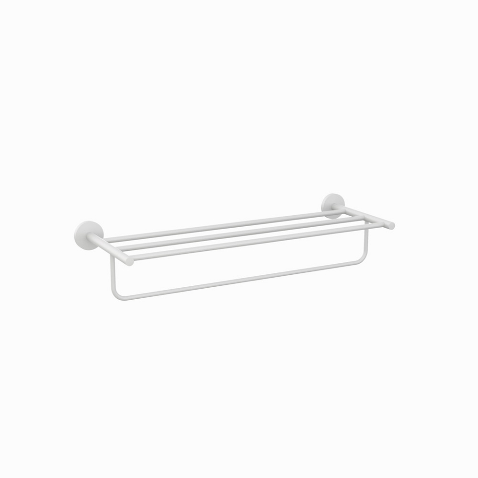 Continental Bathroom Towel Rack with Lower Hanger | 600mm | JAQUAR
