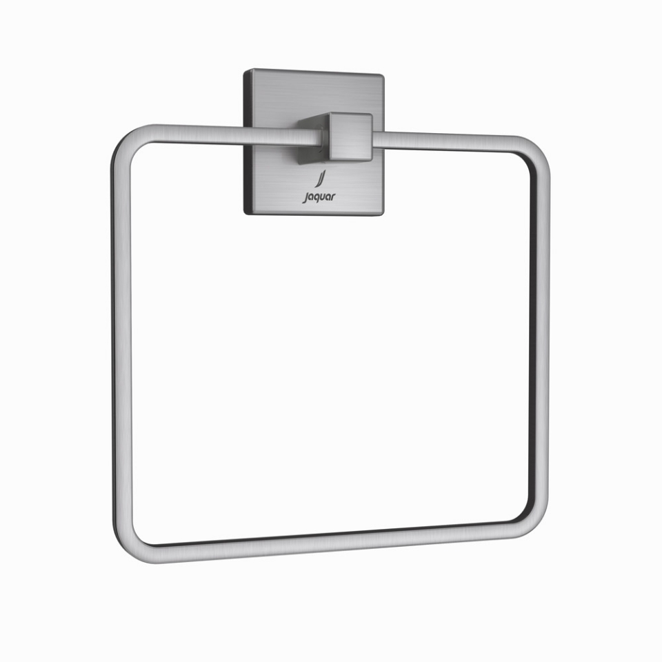Kubix Prime Square Towel Ring Toilet Accessories Jaquar