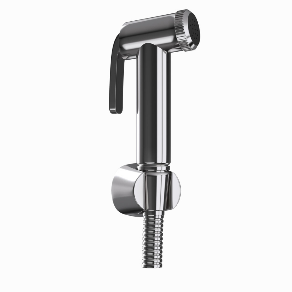 Chrome Finish Health Faucet 1.2Mtr Flexible Pipe JAQUAR