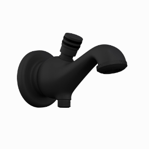 Picture of Bath Tub Spout with Button Attachment - Black Matt