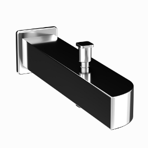 Picture of Alive Bath Tub Spout - Black Chrome