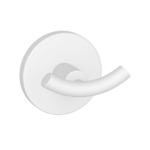 Picture of Double Coat Hook - White Matt