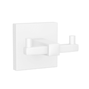 Picture of Double Coat Hook - White Matt