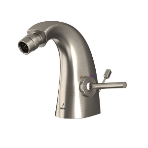 Picture of Joystick 1-Hole Bidet Mixer - Stainless Steel