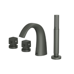 Picture of Thermostatic Bath and Shower Mixer - Graphite