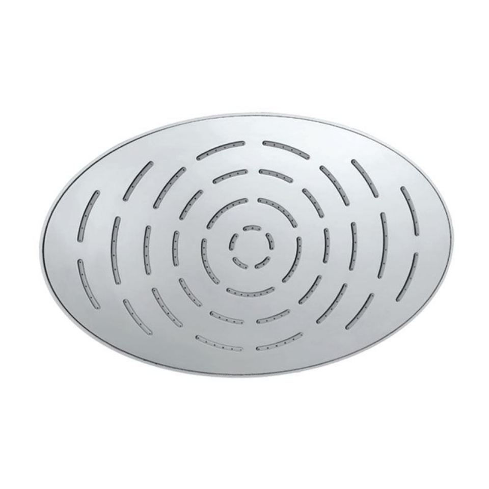 Picture of Maze Overhead Shower 340X220mm Oval Shape Single Flow - Chrome