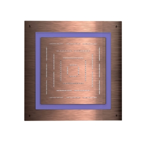 Picture of Maze Prime Square Shape - Antique Copper