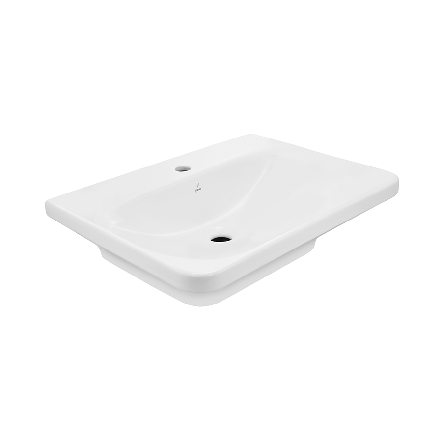 Laguna Rectangular Table Top Basin with Mixer provision