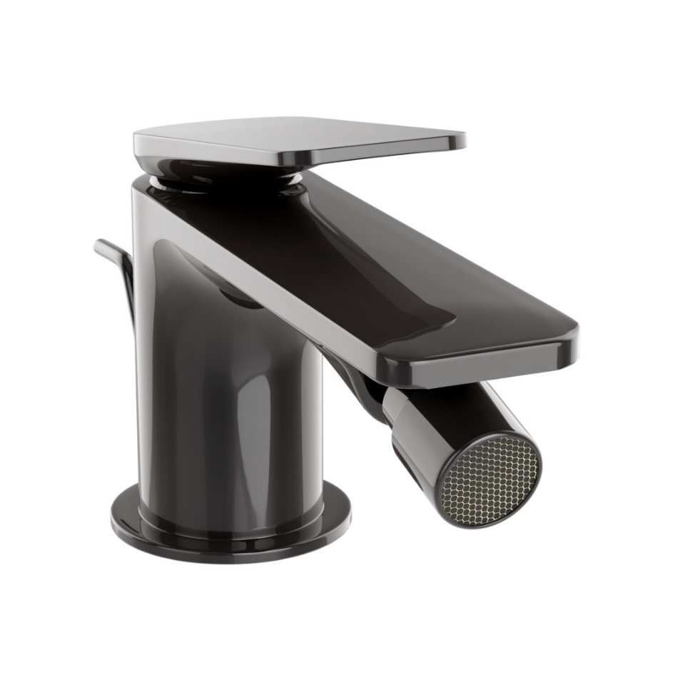 Picture of Single Lever 1-Hole Bidet Mixer - Black Chrome