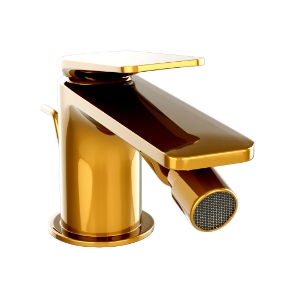 Picture of Single Lever 1-Hole Bidet Mixer - Gold Bright PVD