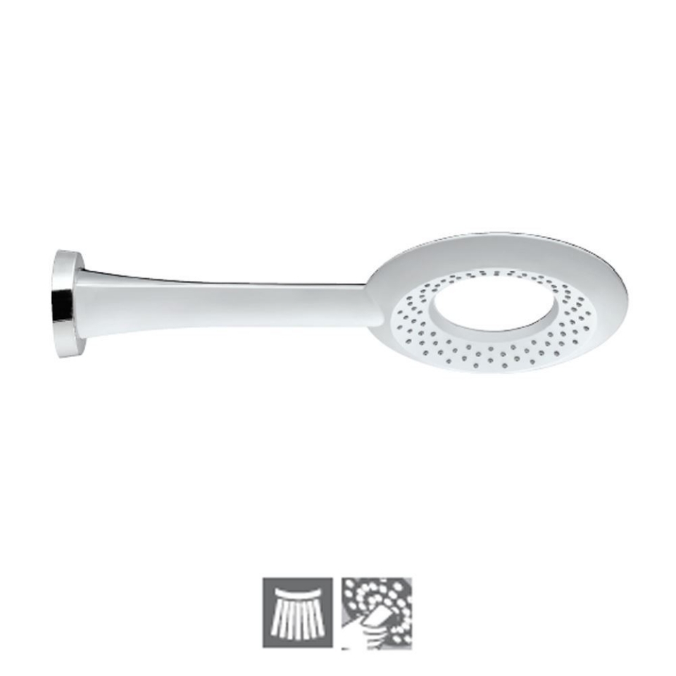 Picture of Round Shape Single Flow Overhead Shower