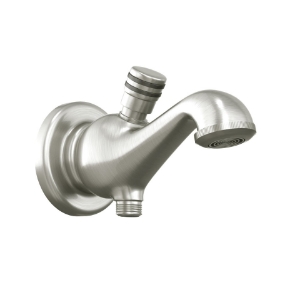 Picture of Bath Tub Spout with Button Attachment - Stainless Steel