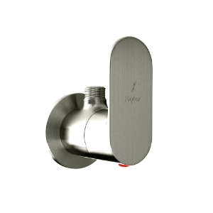 Picture of Angle Valve with Wall Flange - Stainless Steel