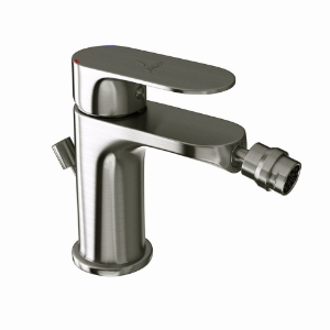 Picture of Single Lever Bidet Mixer with Popup Waste - Stainless Steel