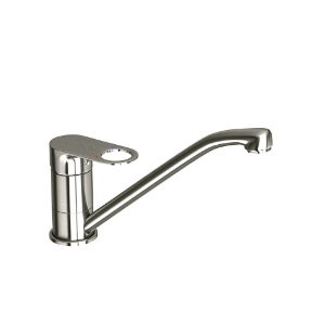 Picture of Single Lever Sink Mixer - Stainless Steel