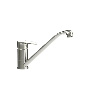 Picture of Single Lever Sink Mixer - Stainless Steel