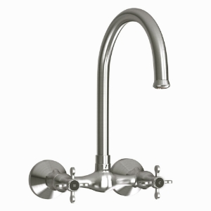 Picture of Sink Mixer with Regular Swinging Spout - Stainless Steel