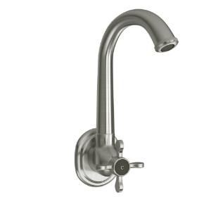 Picture of Sink Cock with Regular Swinging Spout - Stainless Steel