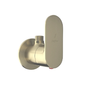 Picture of Angle Valve with Wall Flange - Dust Gold