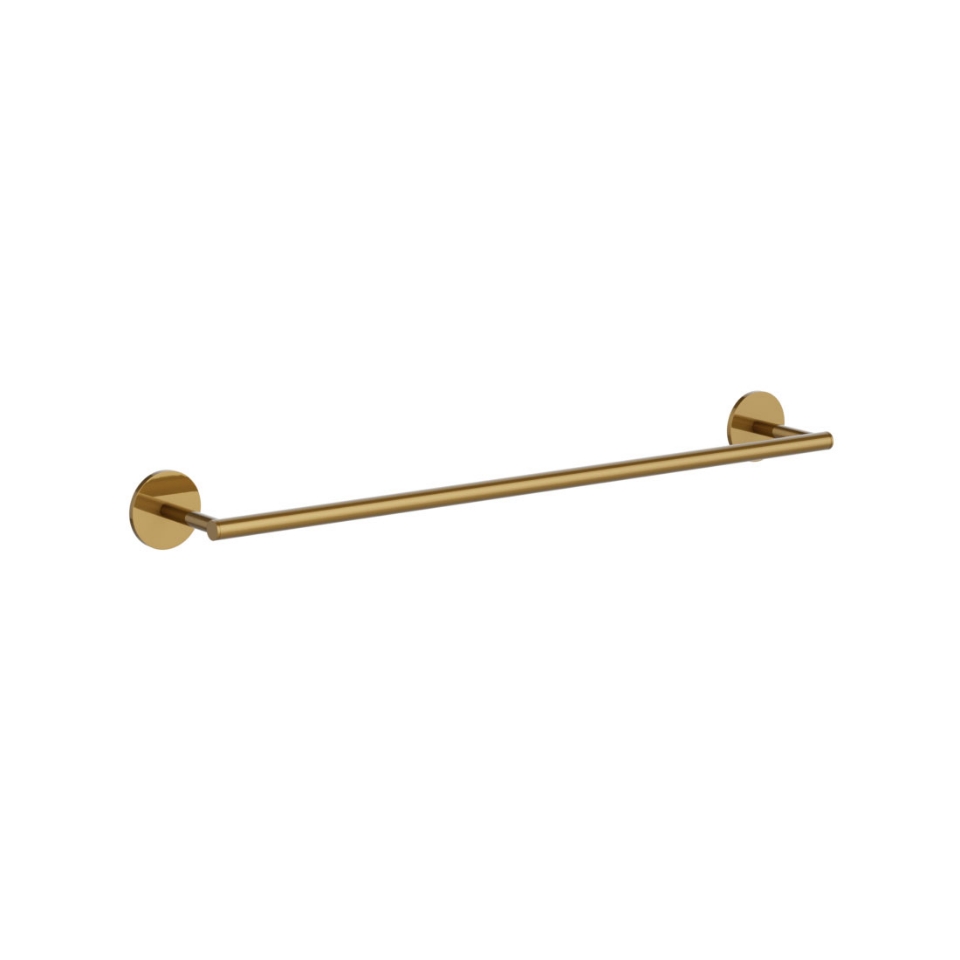 Picture of Single Towel Rail 600mm Long - Gold Bright PVD