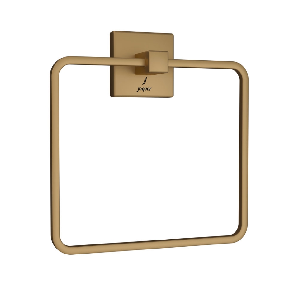 Picture of Towel Ring Square - Gold Matt PVD
