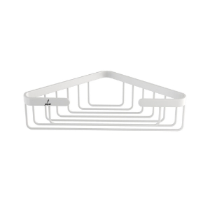 Picture of Corner Shower Basket - White Matt