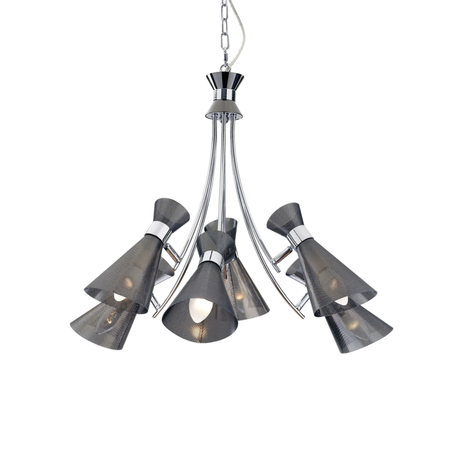 Jaquar 6 LT Cone shaped Chandelier Decorative Ceiling Light E14 Jaquar