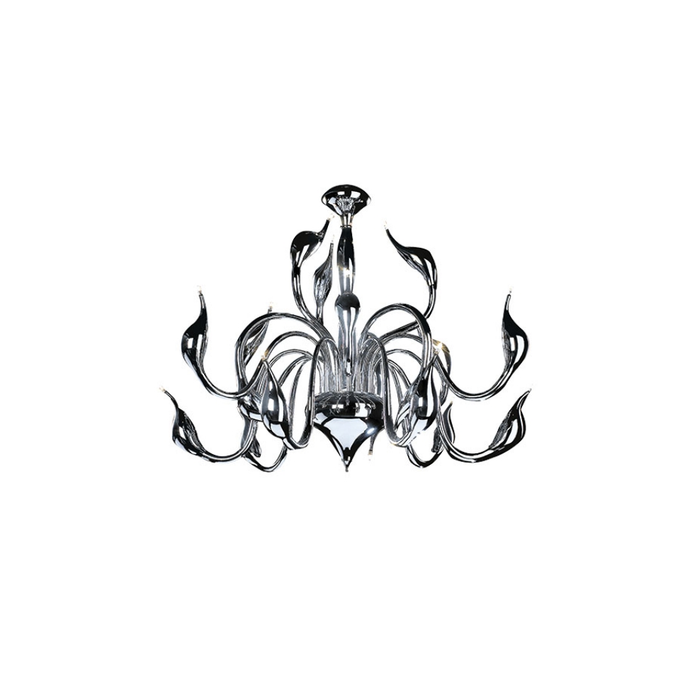 Picture of Meta Swan Chandelier