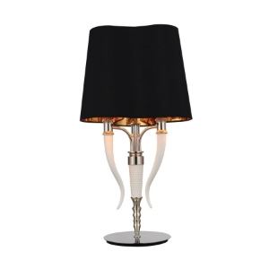 Picture of Black fabric Table Lamp