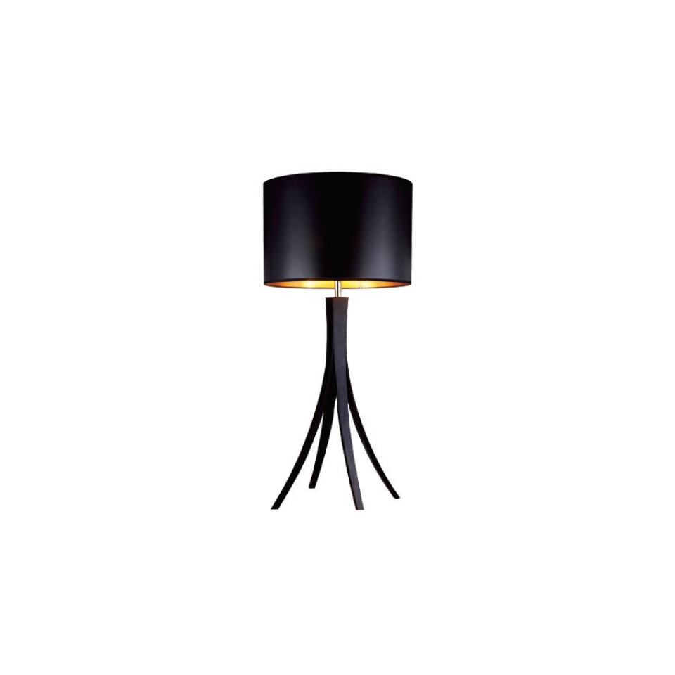 Picture of 1 LT Leather shade Table Lamp