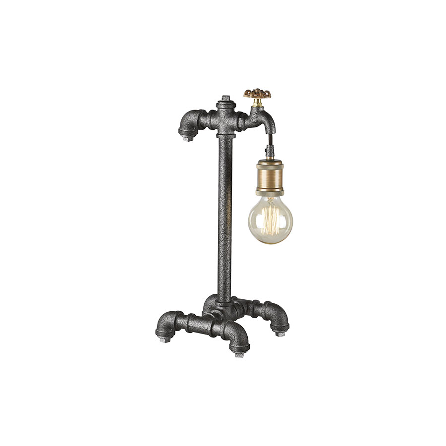 Jaquar 4W Tap Style Table Lamp Antique Green finish Jaquar