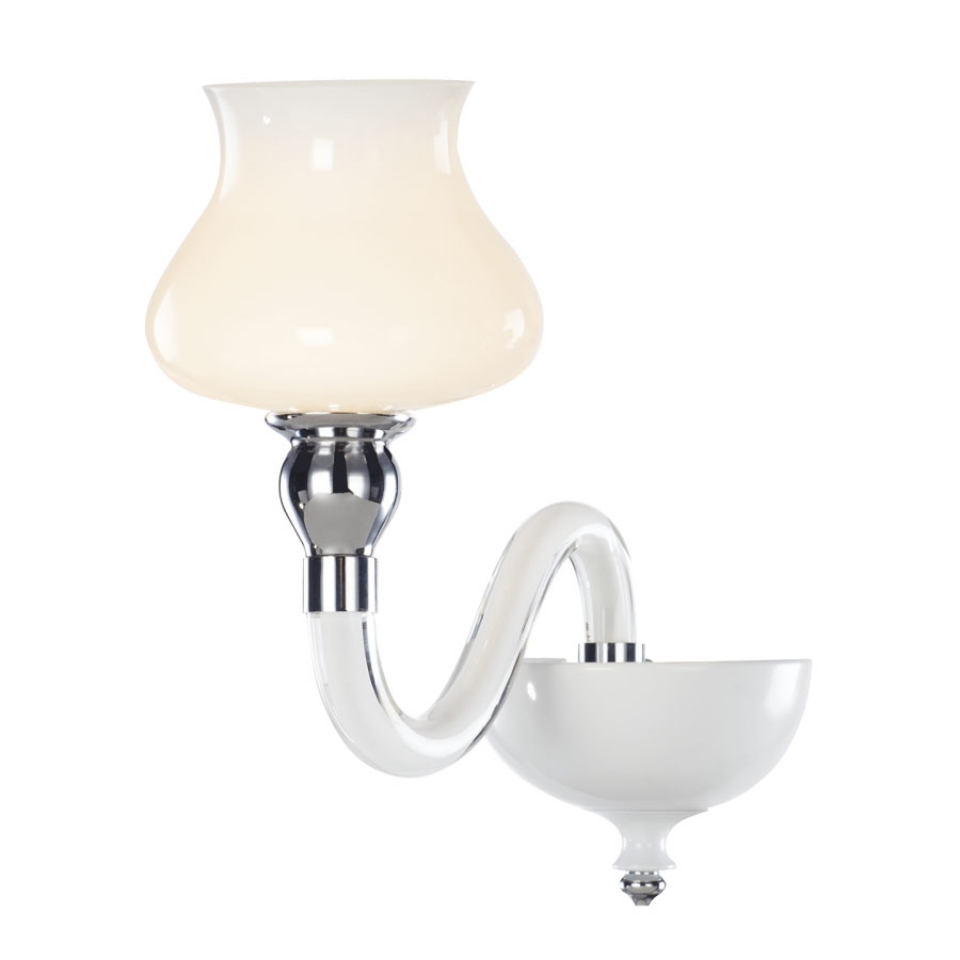 Picture of White Pitcher Wall Lamp