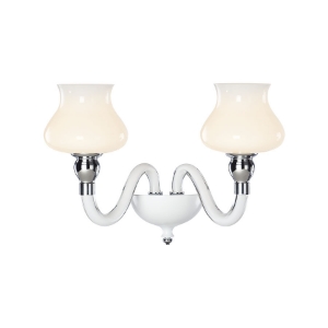 Picture of 2 LT White Pitcher Wall Lamp