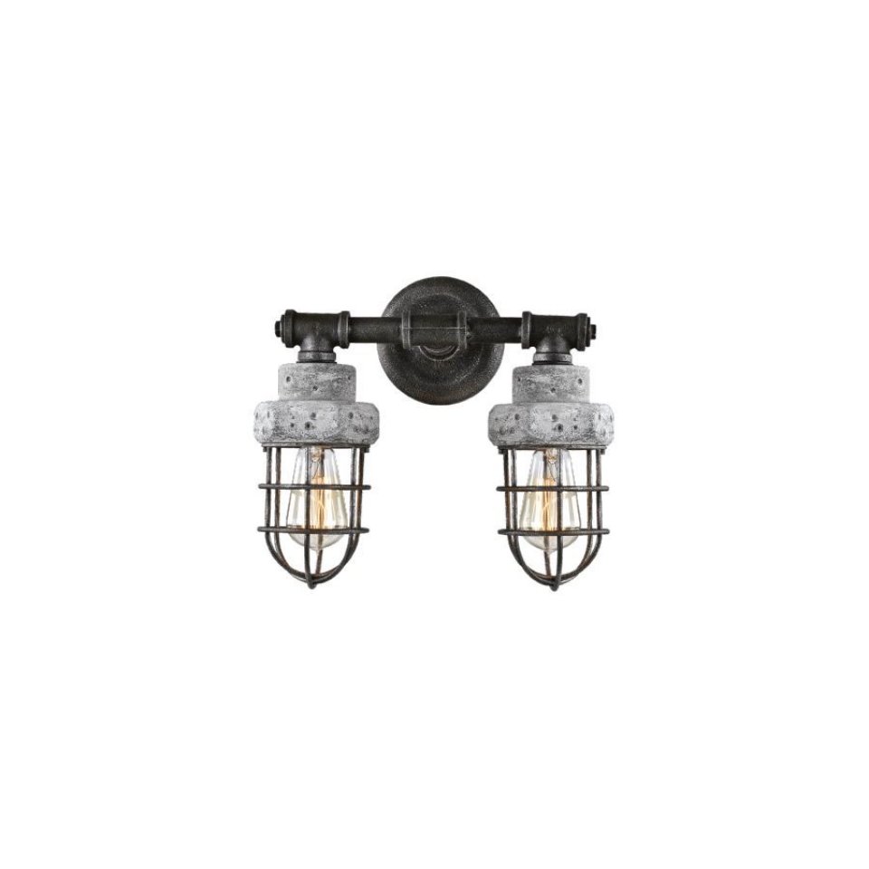 Picture of 2 Light cage type wall lamp
