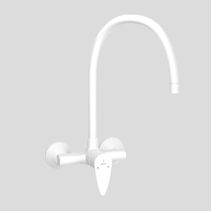 Picture of Single Lever Sink Mixer - White Matt