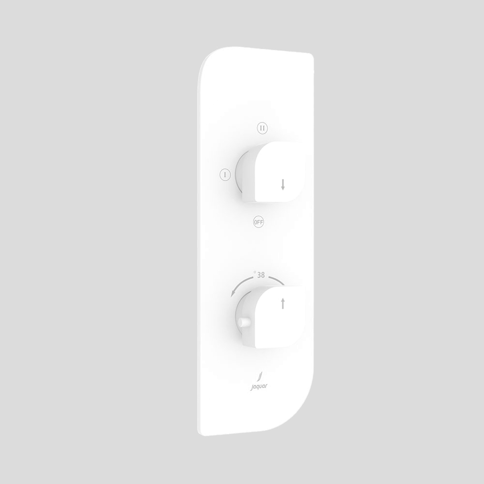 Picture of Aquamax Exposed Part Kit with 3-way diverter - White Matt