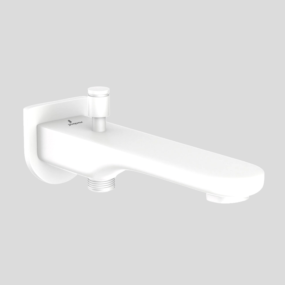 Picture of Opal Prime Bathtub Spout - White Matt