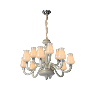 Picture of 12 Light champagne chandelier