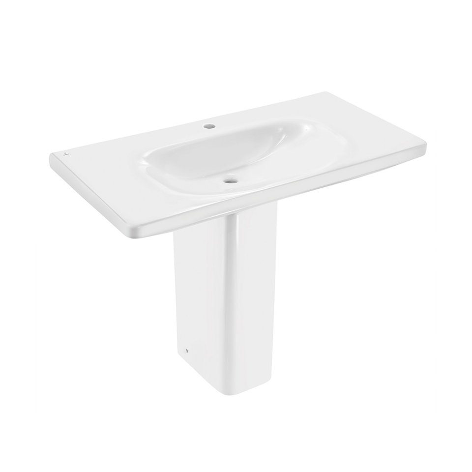 Picture of Wall Hung Basin with Full Pedestal