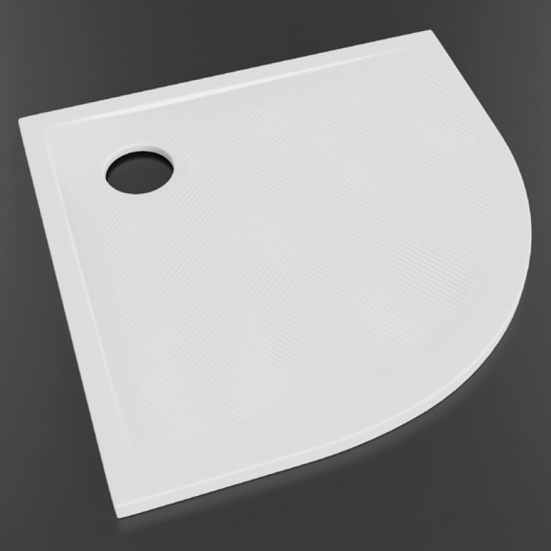 Quadrant Shaped Shower Tray By Jaquar 900mm x 900mm Jaquar