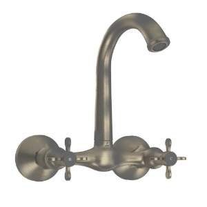 Picture of Sink Mixer with Short Swinging Spout - Antique Bronze