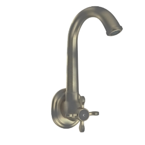 Picture of Sink Cock with Regular Swinging Spout - Antique Bronze