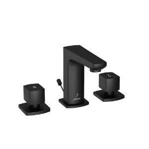 Picture of 3-Hole Basin Mixer - Black Matt