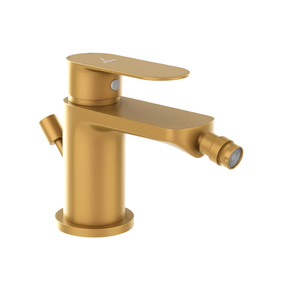 Picture of Single Lever Bidet Mixer with Popup Waste - Gold Matt PVD