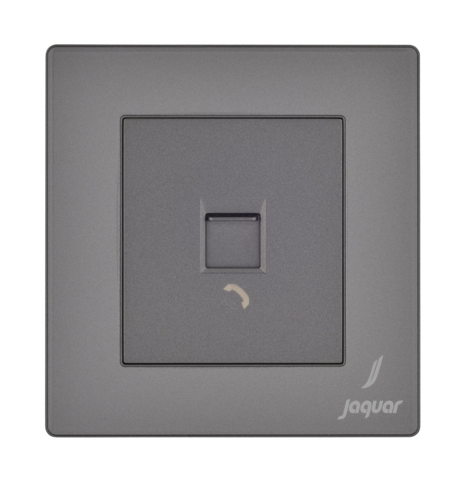Picture of One Way Telephone Socket - Grey